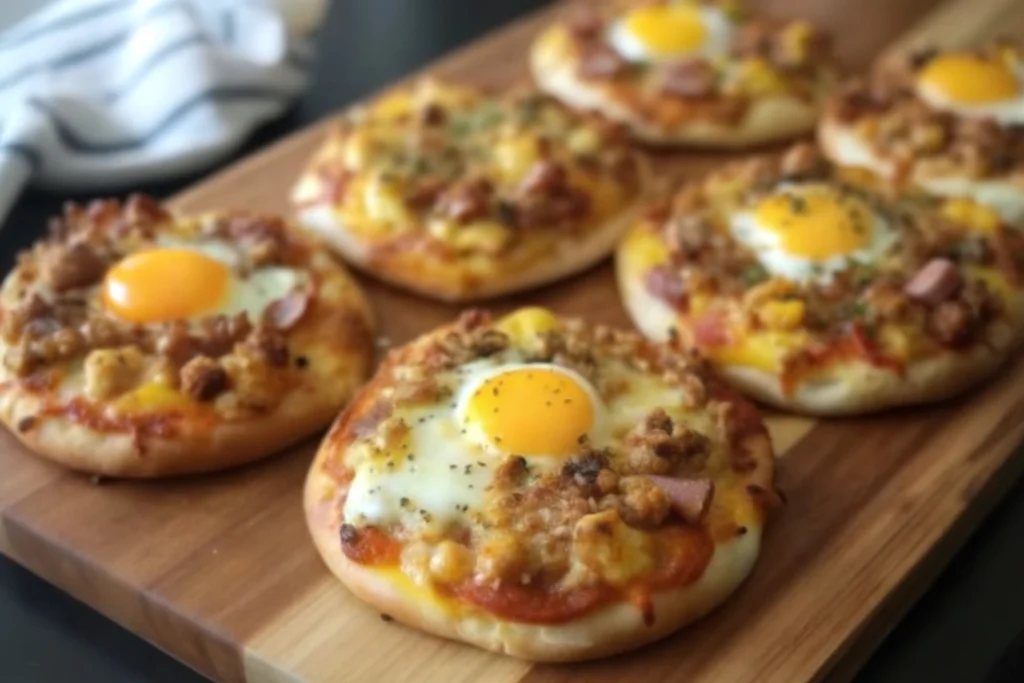 English Muffin Breakfast Pizza