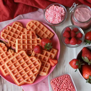 Strawberry Waffles