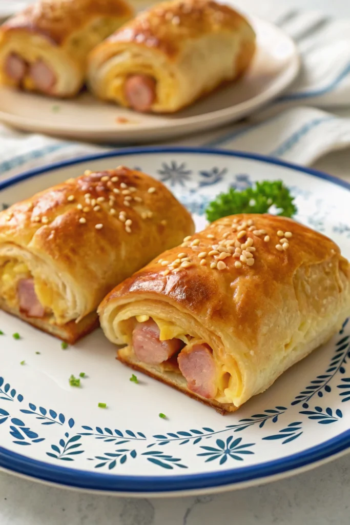 Sausage Egg Breakfast Roll-Ups