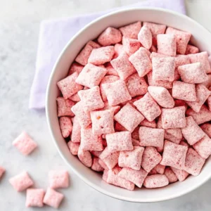 Strawberry Shortcake Puppy Chow