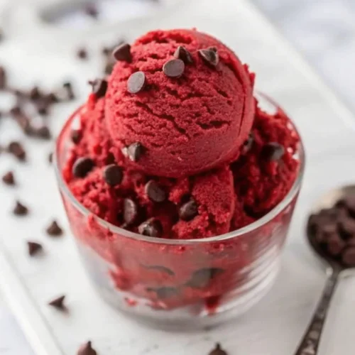 Red Velvet Cookie Dough