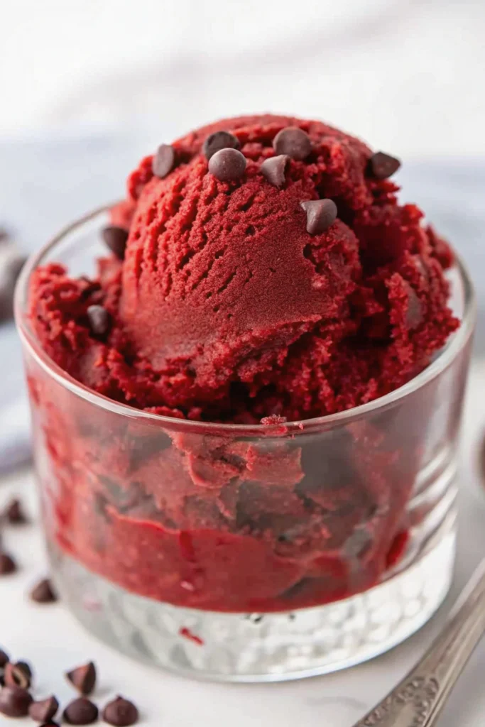 Red Velvet Cookie Dough