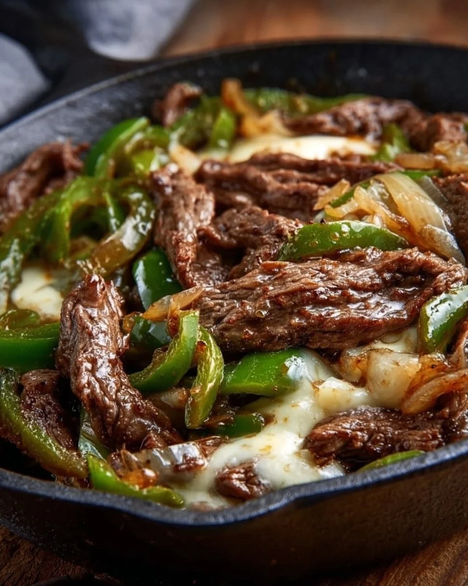 Creamy 20-Minute Copycat Keto Philly Cheesesteak