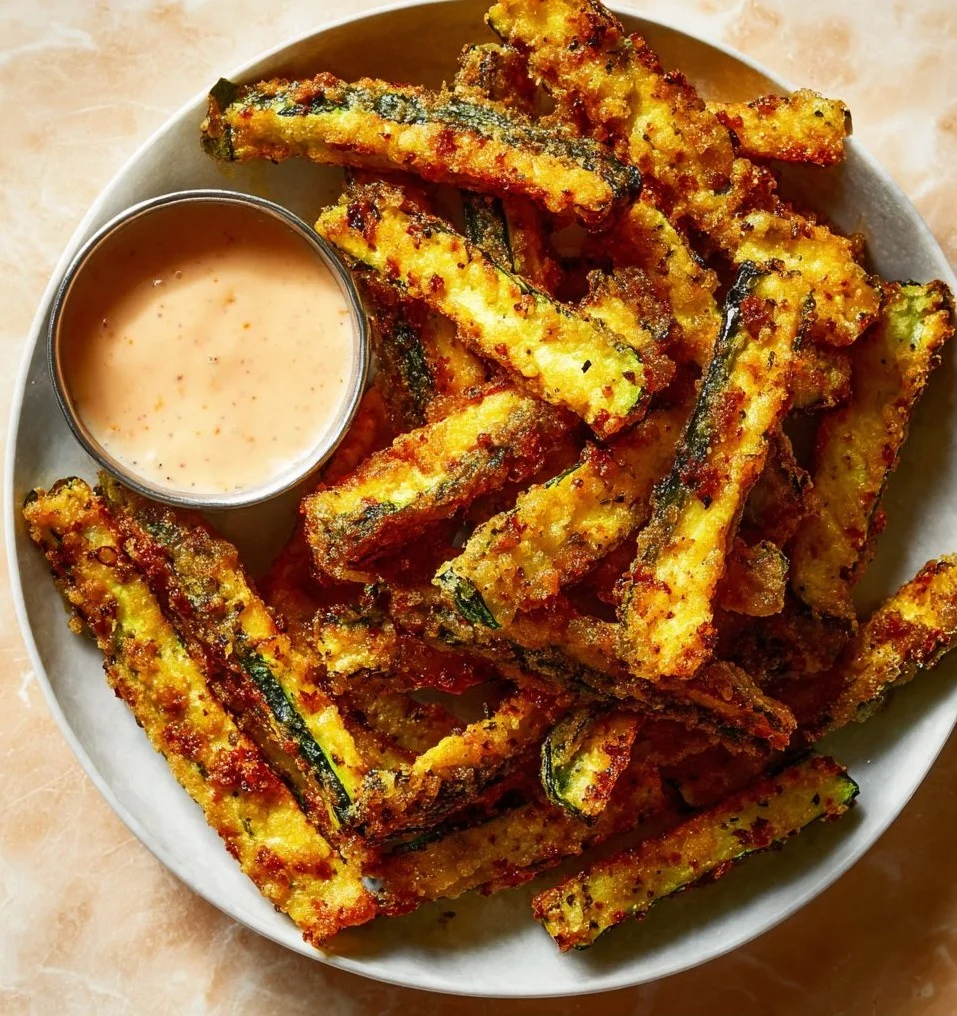 Crispy 20-Minute Copycat Keto Parmesan Zucchini Fries