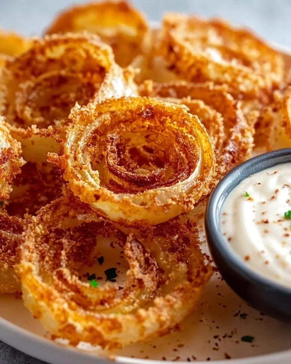 Crispy 20-Minute Copycat Low-Carb Baked Parmesan Onion Rings
