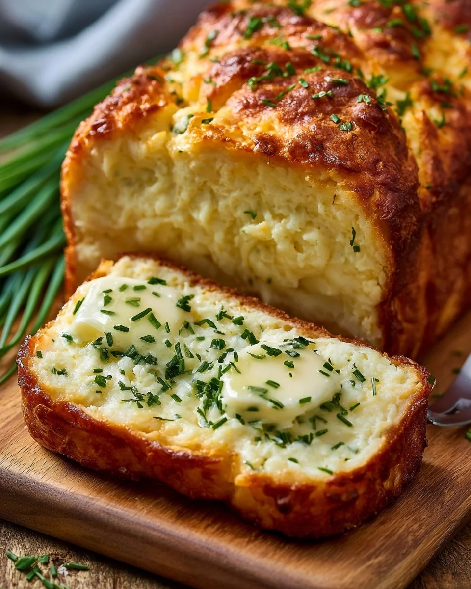 2-Ingredient Cottage Cheese Bread