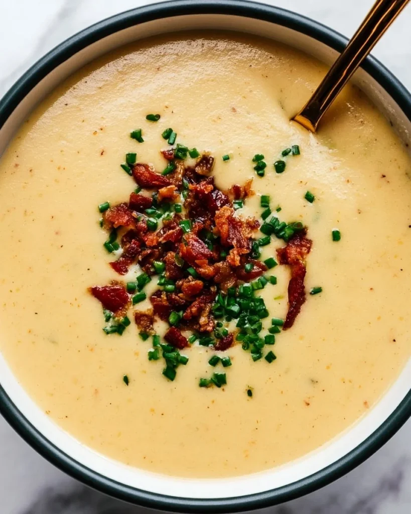 Creamy cottage cheese high-protein soup ready in 20 minutes