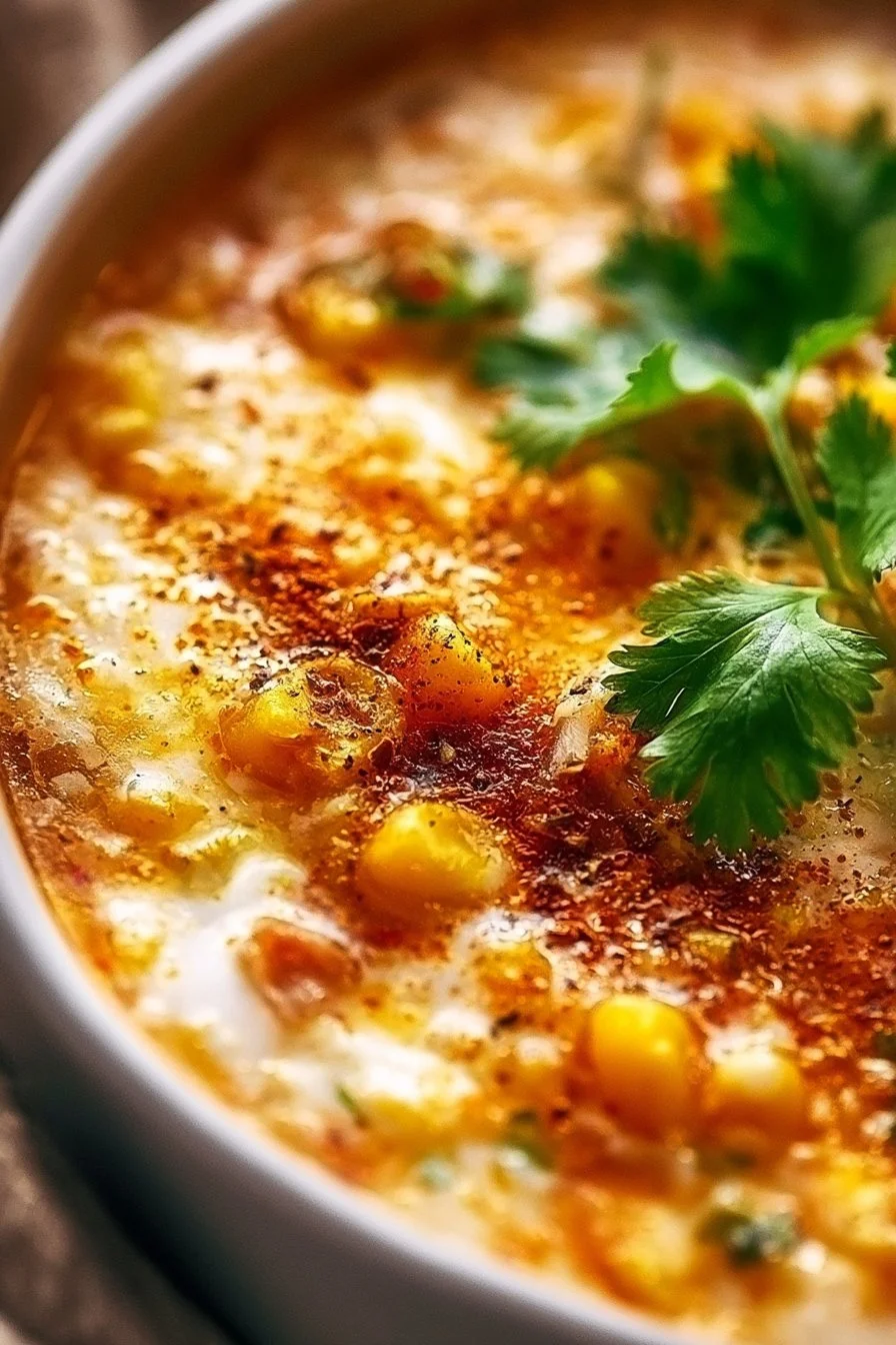 Creamy 20-Minute Copycat Slow Cooker Mexican Street Corn Soup