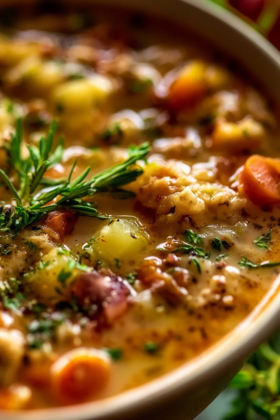 Creamy Copycat 30-Minute Cottage Cheese Turkey Vegetable Soup