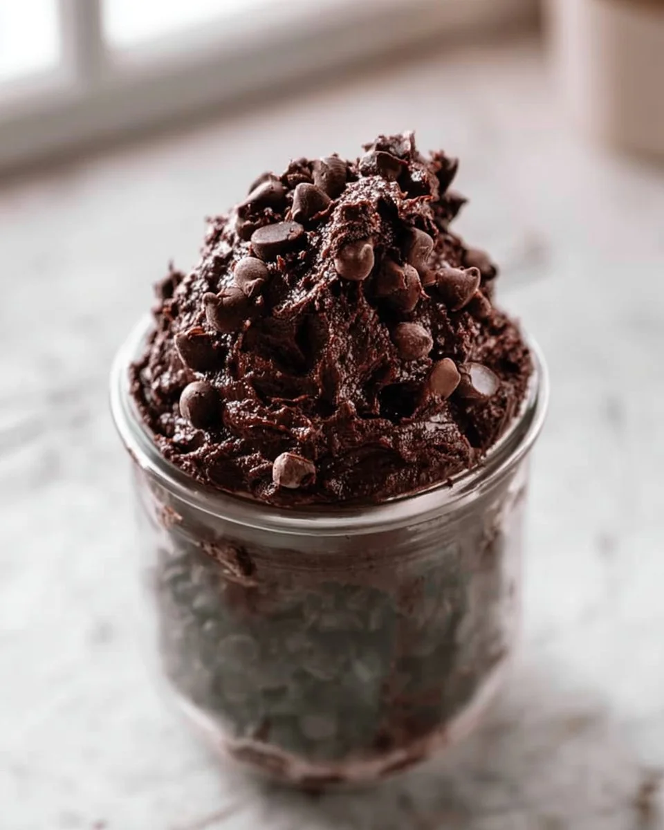 Creamy No-Bake 20-Minute Edible Brownie Batter Cookies