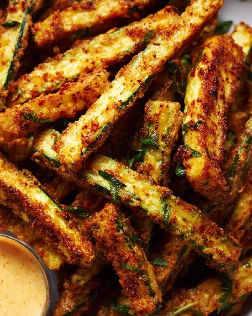 Crispy 20-Minute Copycat Parmesan Keto Zucchini Fries