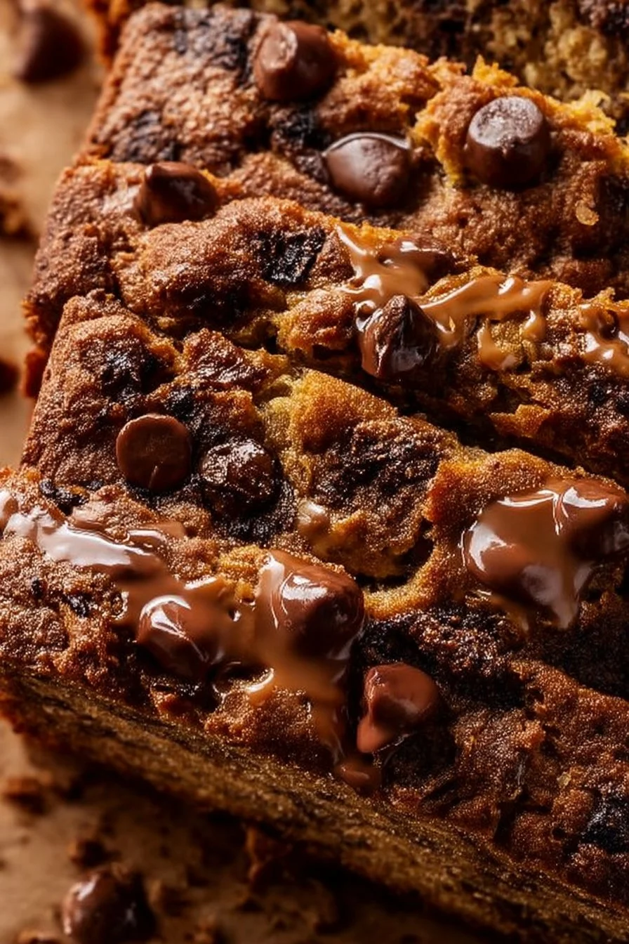 Peanut Butter Chocolate Chip Zucchini Bread