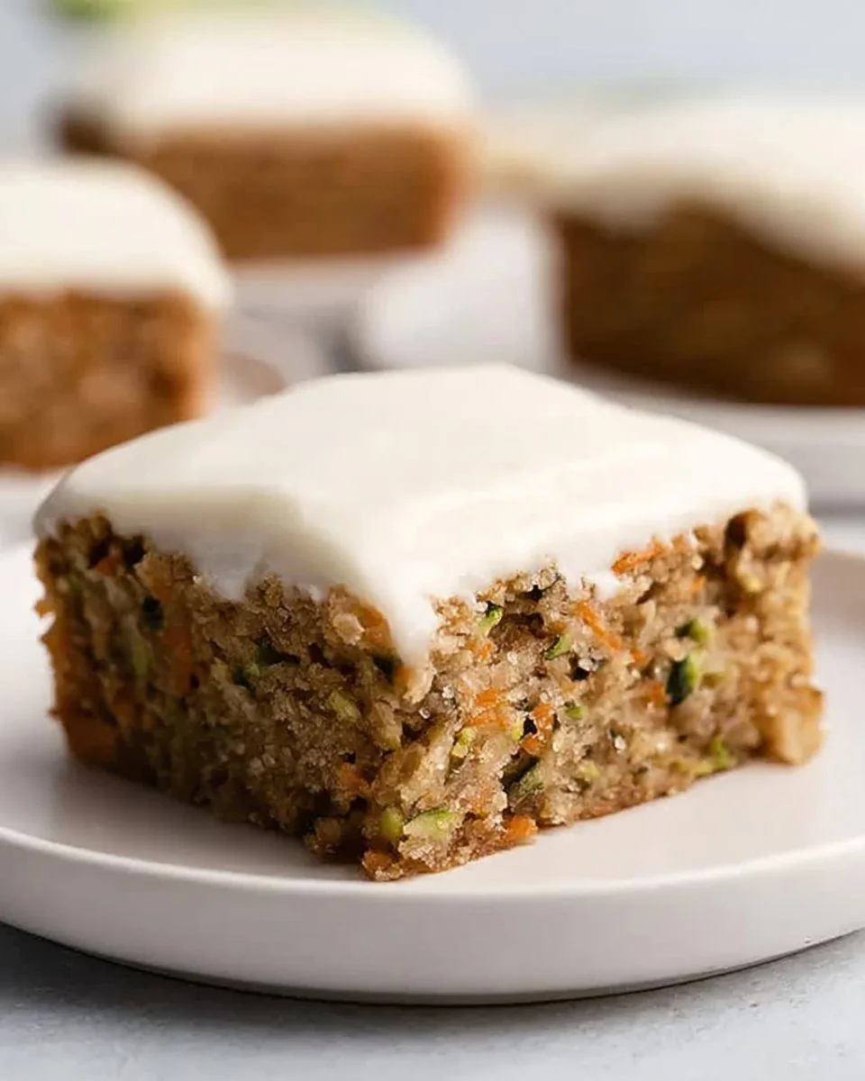 The Best Zucchini Bars Recipe | Best zucchini bar recipe, Easy zucchini dessert ideas, How to make zucchini bars