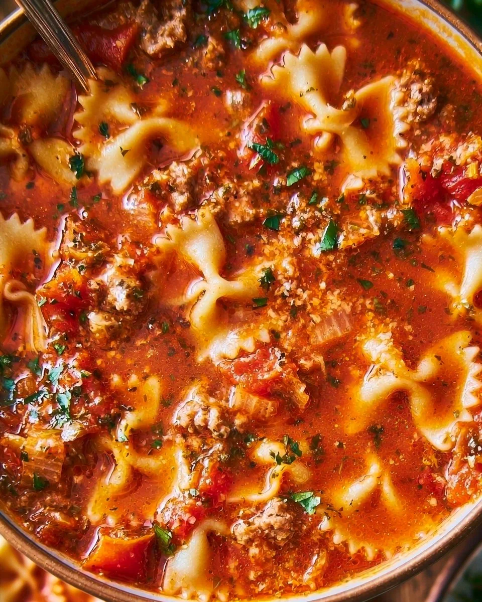 Creamy 20-Minute Copycat Cottage Cheese Lasagna Soup