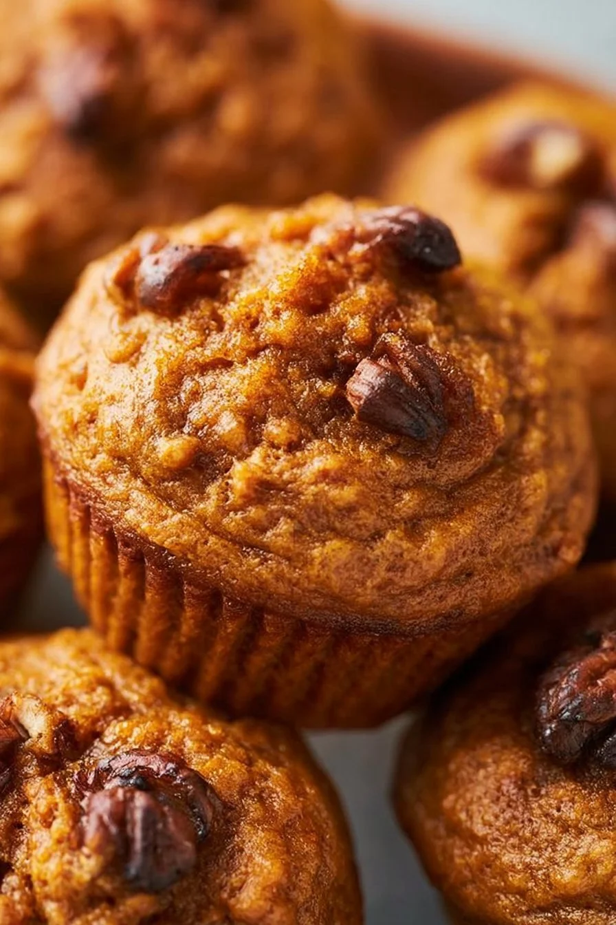 Fluffy 20-Minute Copycat Healthy Pumpkin Muffins