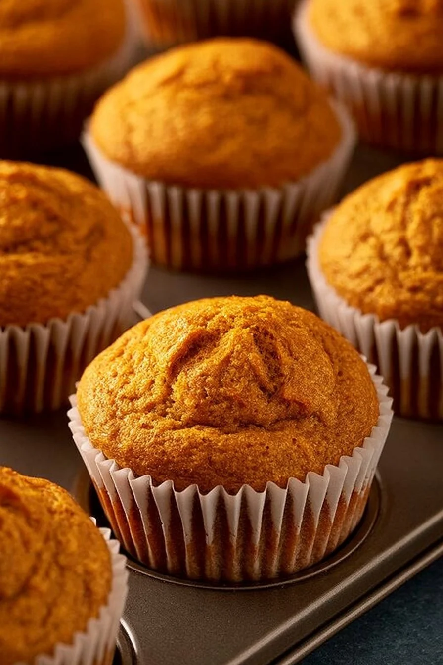 High Protein Pumpkin Muffins