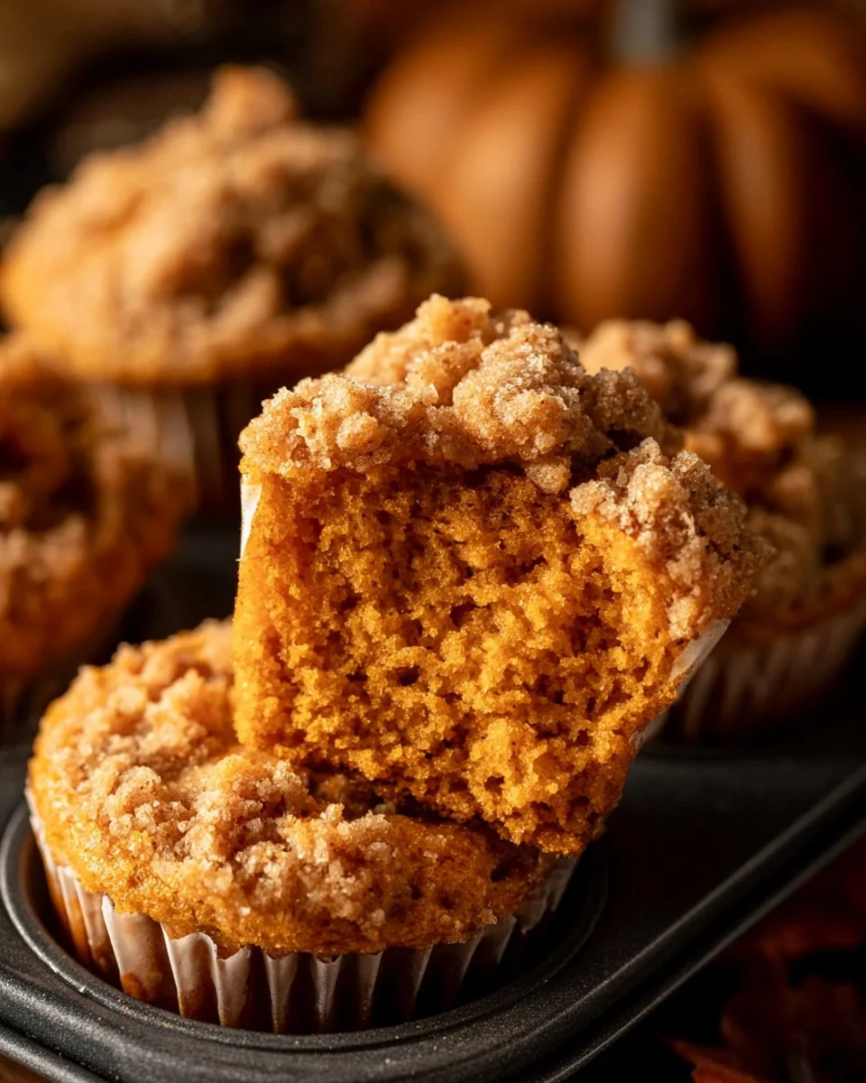 Pumpkin Streusel Muffins