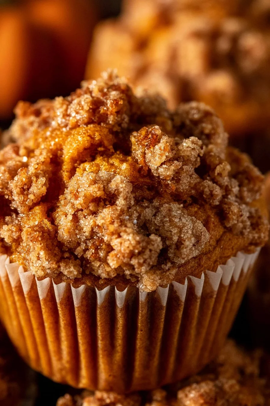Pumpkin Streusel Muffins