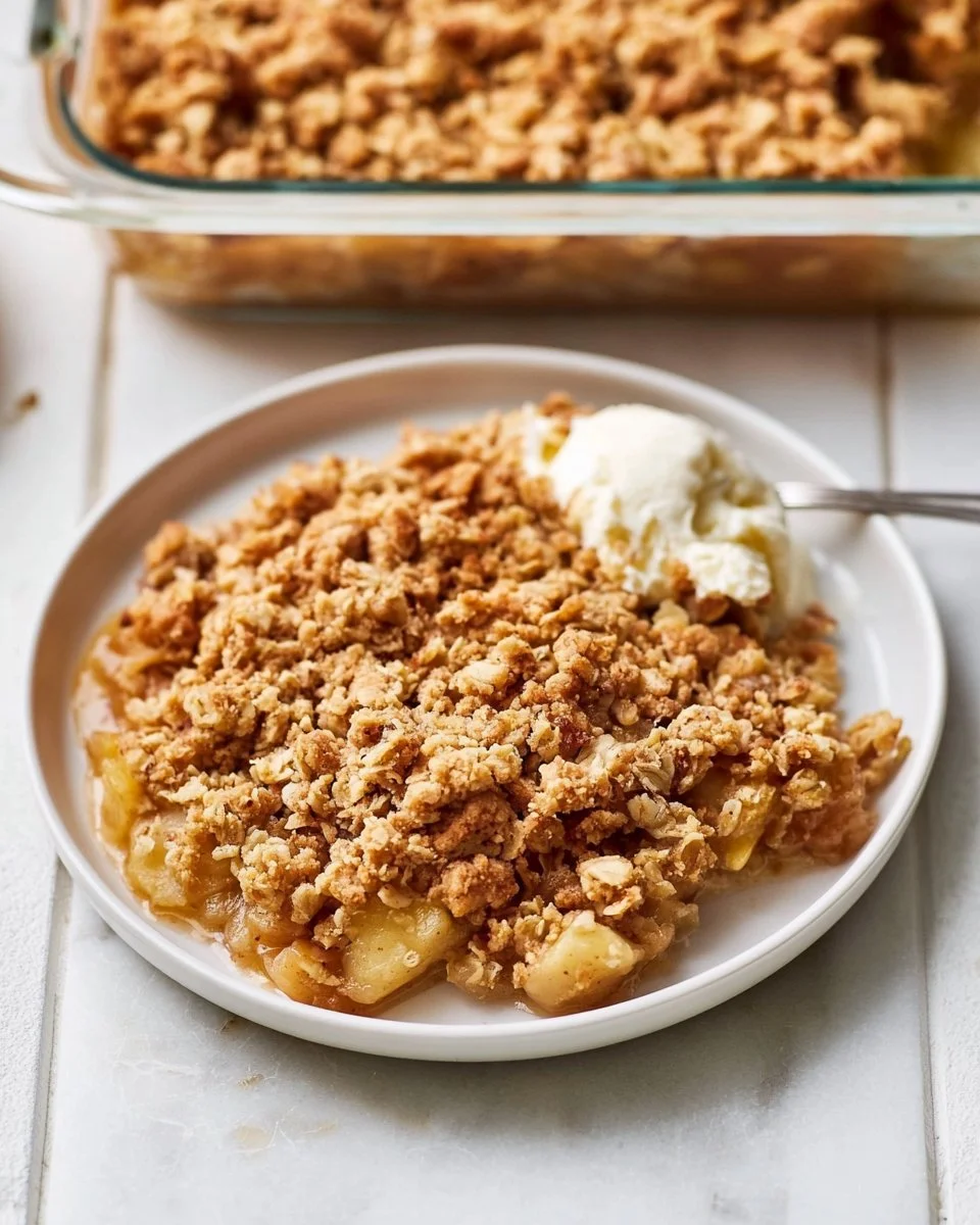 Ultimate 30-Minute Copycat Brown-Butter Apple Crisp